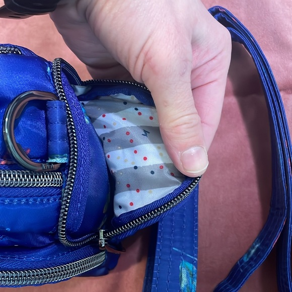 NWOT - Lug Trolley Crossbody - Bouquet Blue - Picture 5 of 9